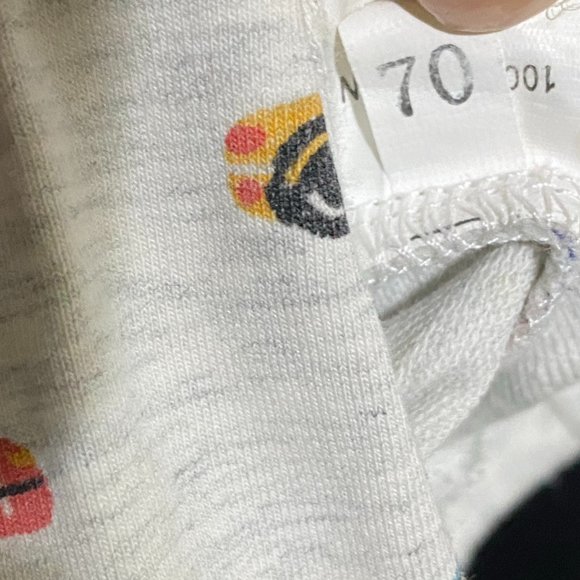 Polarn O. Pyret Kid's Blouse Top Size 9-12 Months (PRE-LOVED) - 8539 - Picture 6 of 7